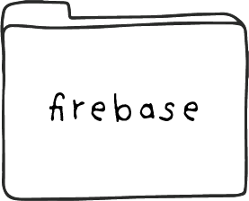 A filefolder icons that says Firebase.